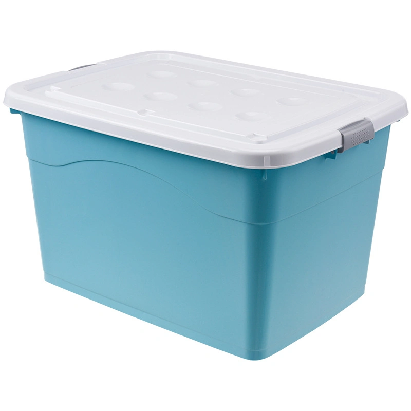 Lovely Large Storage Box with Lid Children Toy Storage Box Pulley Kid Storage Box