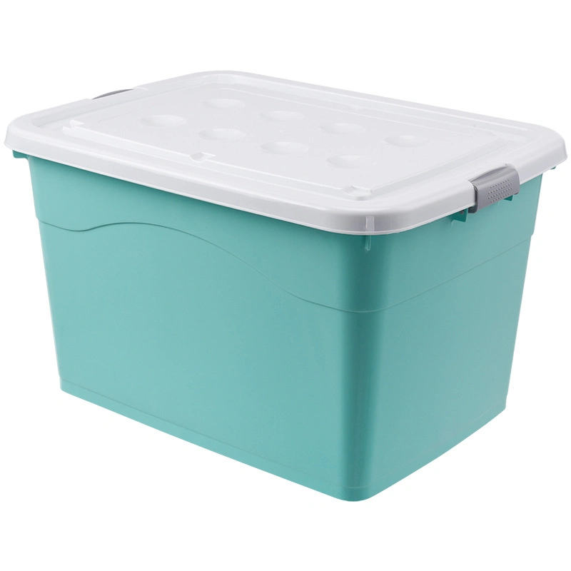 Lovely Large Storage Box with Lid Children Toy Storage Box Pulley Kid Storage Box