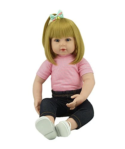 Bebe Reborn Doll 48cm Baby Girl Dolls Soft Silicone Boneca Reborn Brinquedos Bonecas Children&prime;s Day Gifts Toys Bed Time Plamates