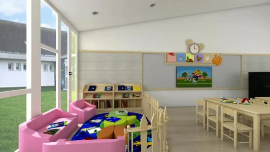 Wholesale Daycare Children Wood Furniture, Childcare Center Nursery Baby Furniture, School Classroom Furniture, Kindergarten and Preschool Kids Furniture