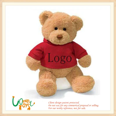 Custom Logo Plush Teddy Bear /Stuffed /Kids/Children/ Soft/Baby/Gift Toy for Plush Wholesales From China Plush Toy Manufacture