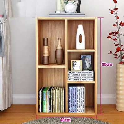 Kindergarten Furniture Wooden Storage Shelves School Library Book Shelf, Wood Furniture Daycare Children Storage Shelves Kids Cube Bookcase Wooden Bookshelf