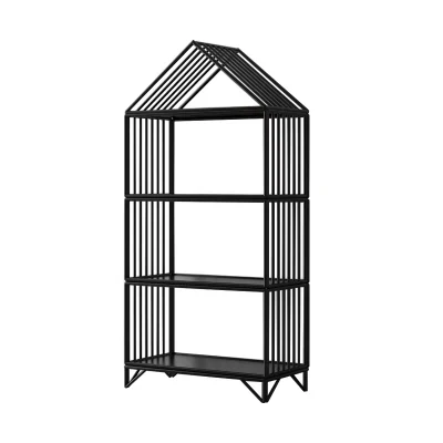 Modern Kids Bookshelf Children Bookcase Goods Shelf