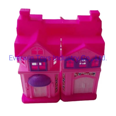 Plastic Toys Children Gift Plastic Play Set Doll House